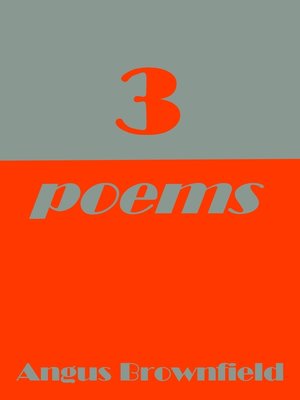 cover image of 3 Poems